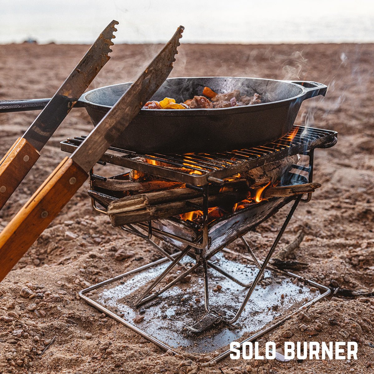 Portable Folding Charcoal Grill – Compact Stainless Steel BBQ for Camping & Backpacking